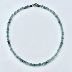 Collier Meeresblau